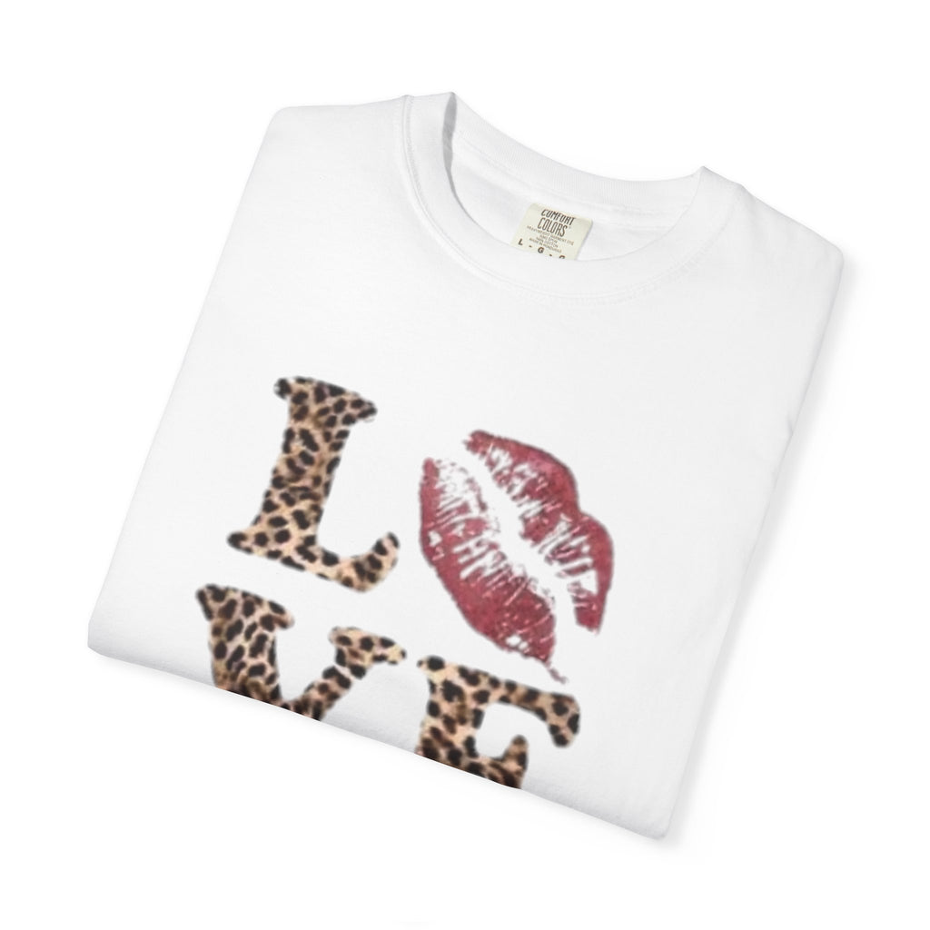 LOVE Leopard Kiss T-Shirt