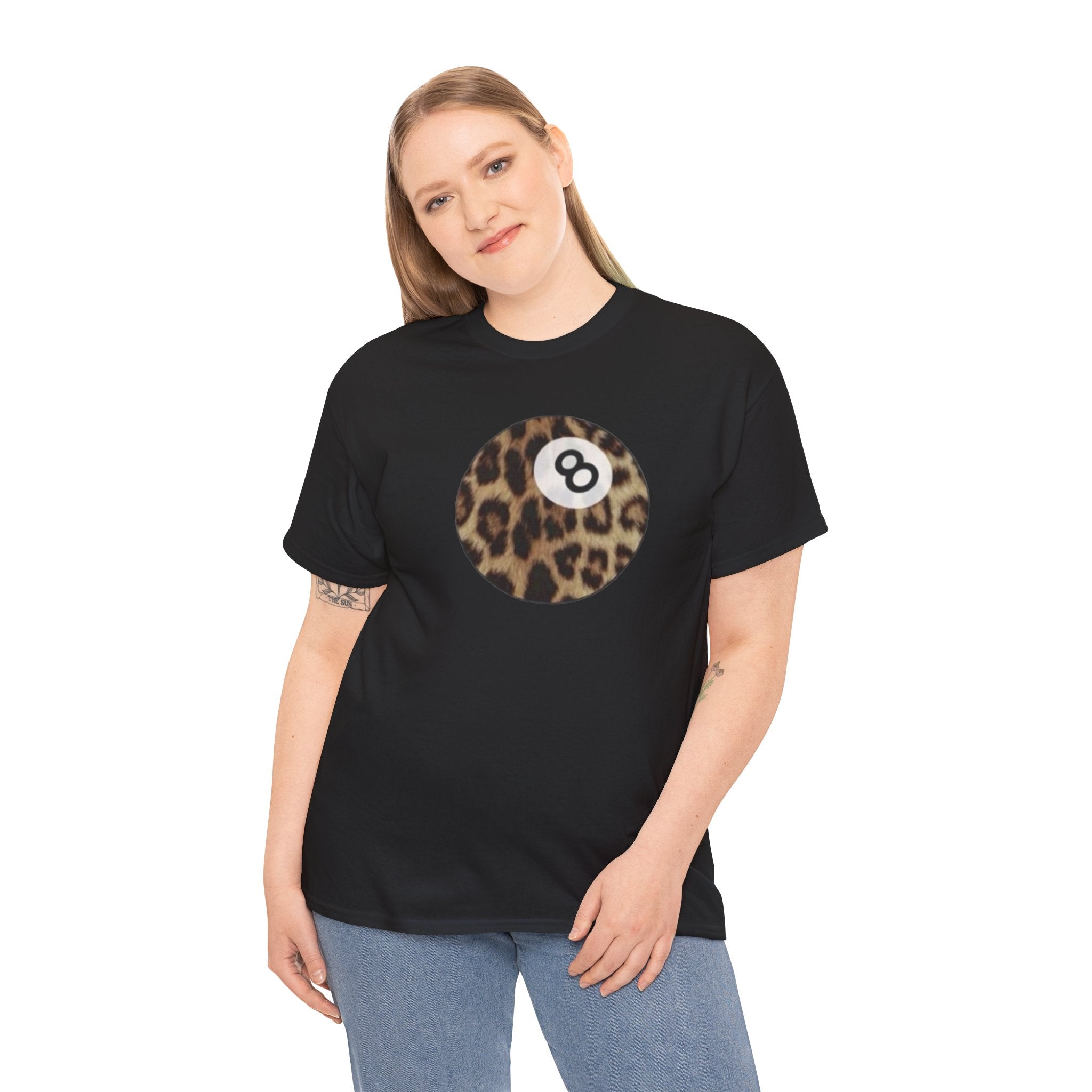 Leopard 8-Ball Graphic Tee