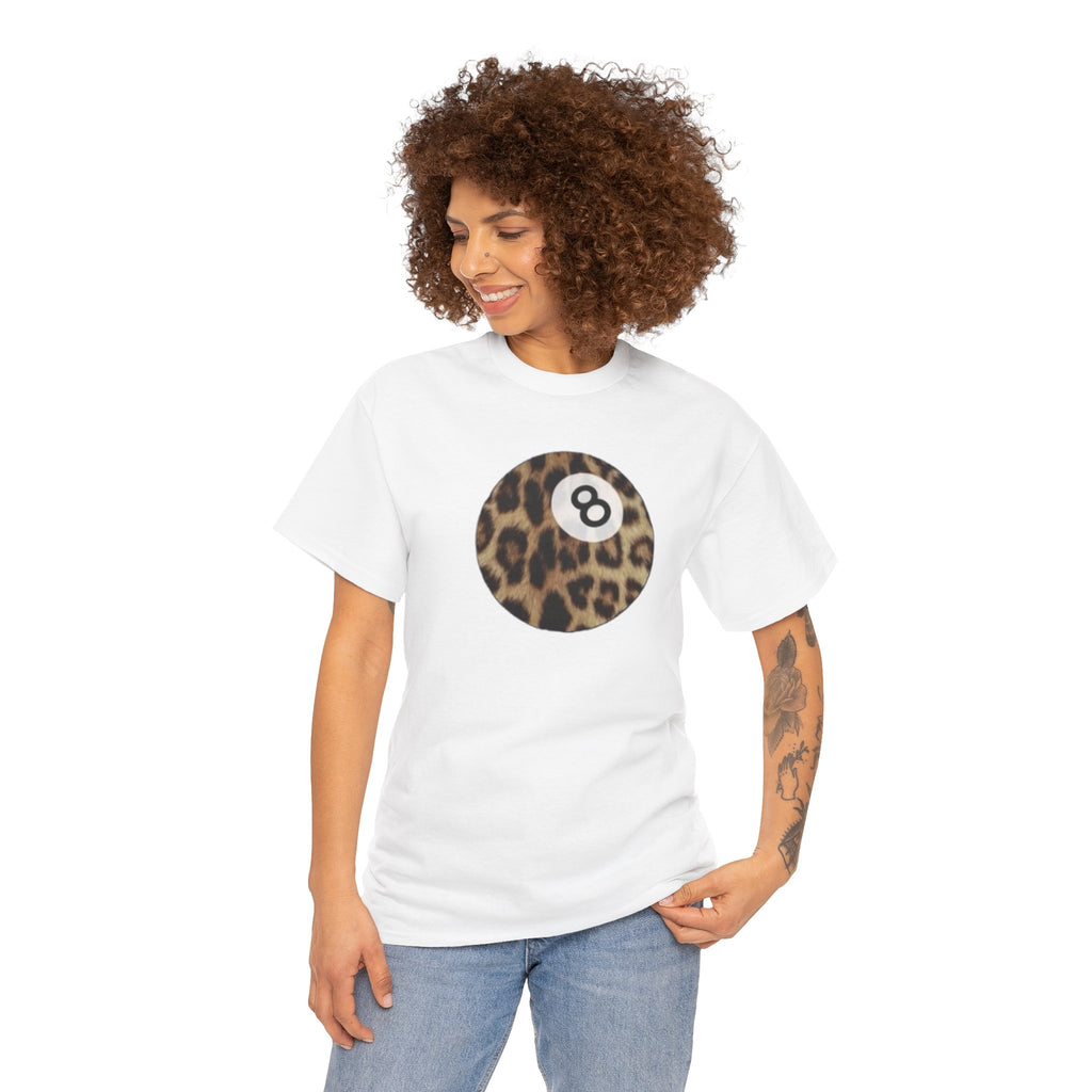 Leopard 8-Ball Graphic Tee