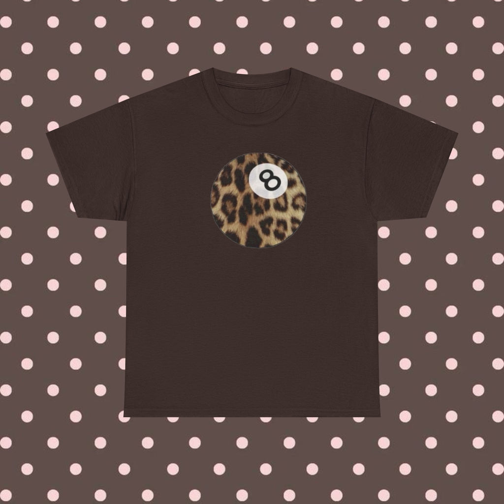 Leopard 8-Ball Graphic Tee