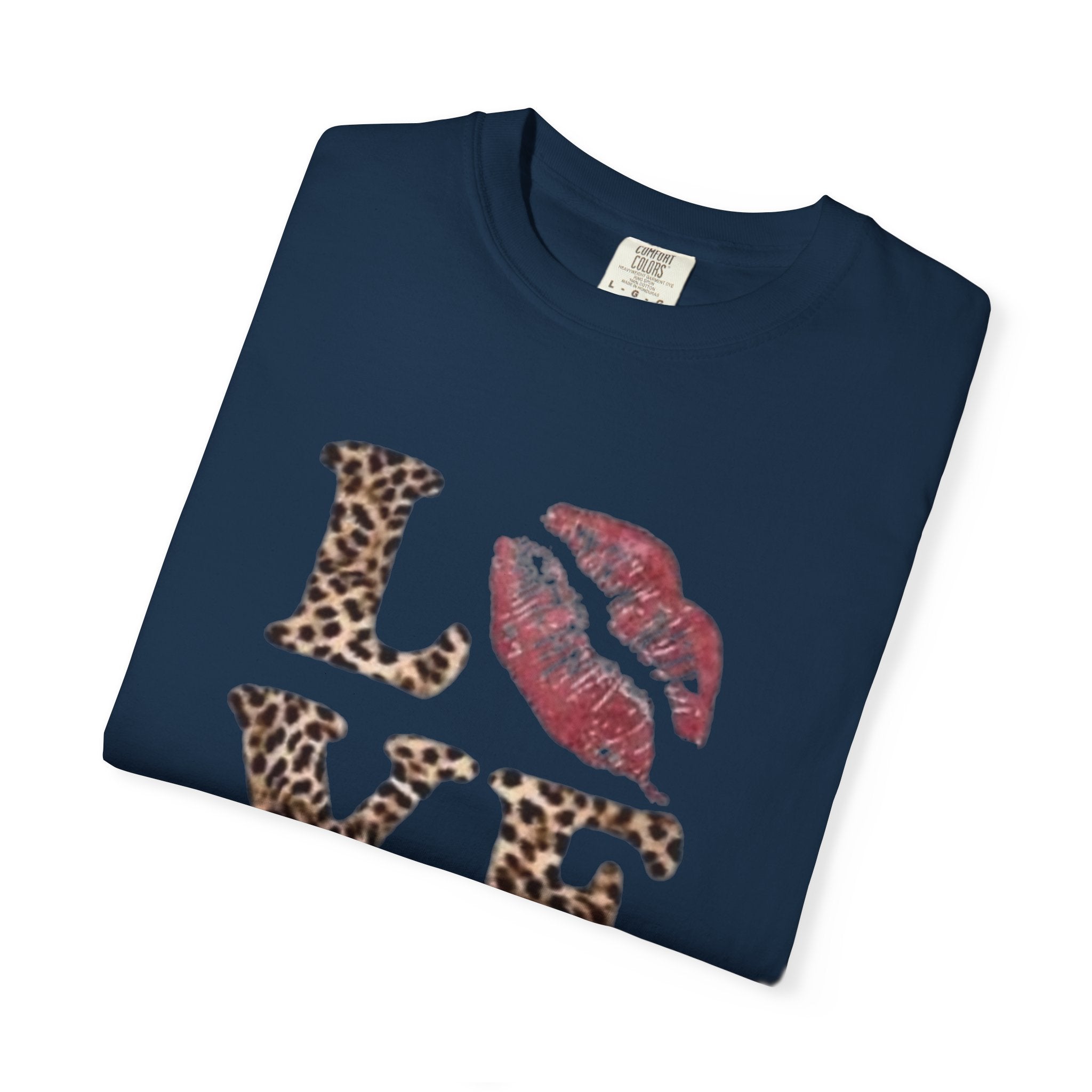 LOVE Leopard Kiss T-Shirt